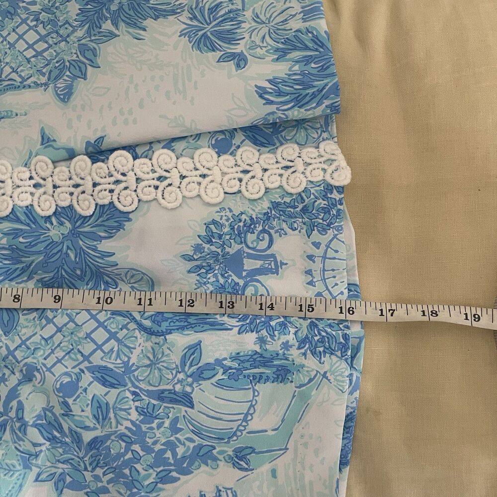 Lilly Pulitzer Luxletic | Daphne Skort UPF 50+ Toile Me About It Sz 0 - Picture 7 of 8